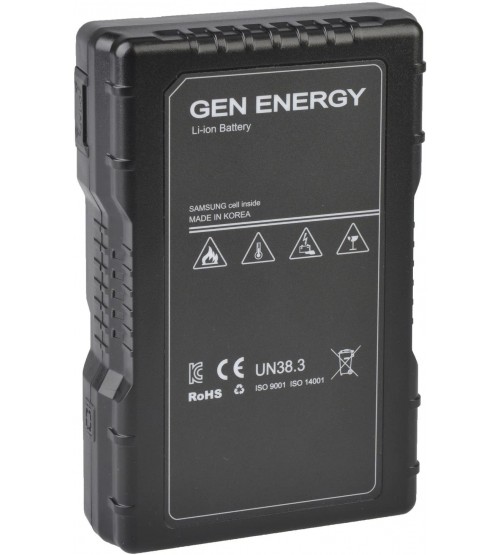 Gen Energy G-B100/98W, 14.4V, 6.8Ah and 98Wh V-Mount Battery